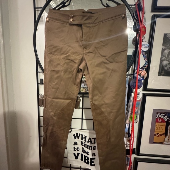 Roberto Cavalli Brown Riding Pants
